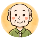 お客様（男性）のイラスト